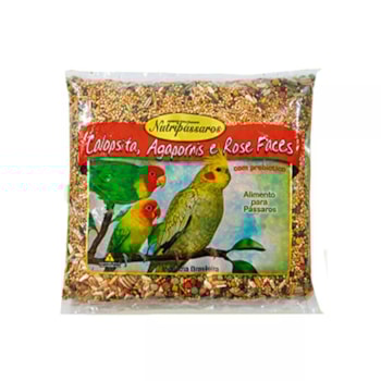 Mistura Nutripássaros para Calopsita, Agapornis e Rose Faces - Imagem principal