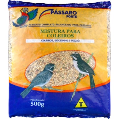 Mistura Pássaro Forte para Coleiros 500g