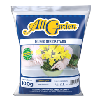 Musgo Desidratado All Garden 100gr - Imagem principal