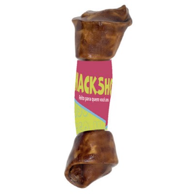 Osso 10/11 Bacon Shrink Snack Show para Cães 1 Unidade