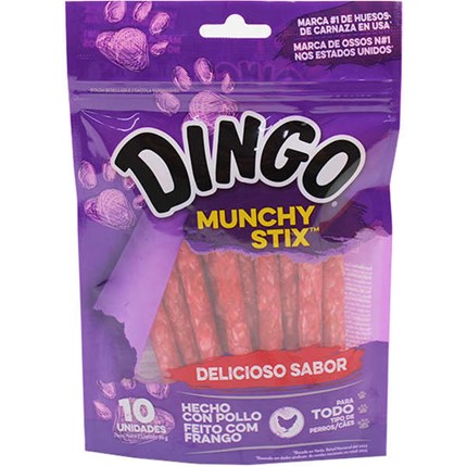Osso Dingo Munchy Stix 10 Pk