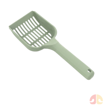 Pá Higiênica para Caixa de Areia Tamanho G Verde para Gatos - Imagem principal