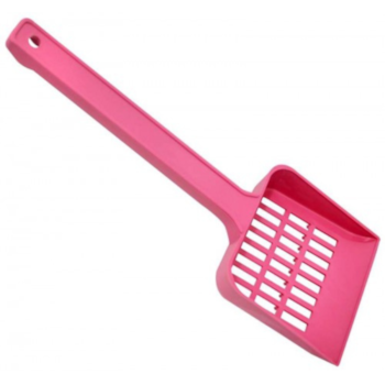 Pá Higiênica São Pet Rosa Para Gatos 28x10cm - Imagem principal