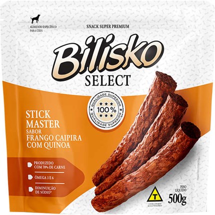 Palito Bilisko Select Stick Master para Cachorros sabor Frango 500g