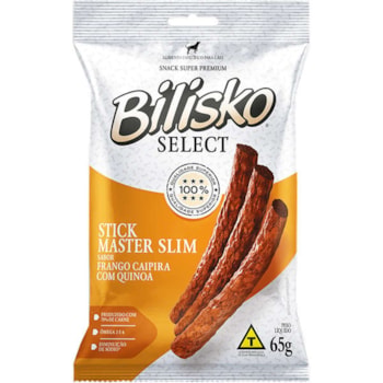Palitos Finos Bilisko Select Stick Master Slim Sabor Frango Caipira Com Quinoa 65gr - Imagem principal