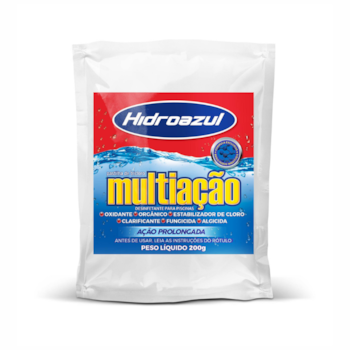 Pastilha de Tricloro Multiação Hidroazul para Piscinas com 200gr - Imagem principal