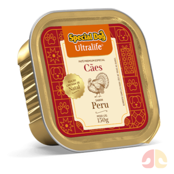 Patê Special Dog Ultralife para Cães Adultos Sabor Peru 150g - Imagem principal