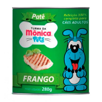 Patê Turma da Mônica Pets para Cães Adultos Frango 280gr - Imagem principal