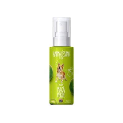 Perfume Maçã Verde Animalíssimo para cachorros e gatos 50ml
