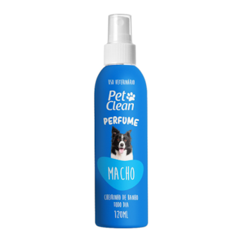 Perfume Macho Pet Clean para Cães e Gatos Adultos 120ml - Imagem principal