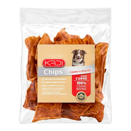 Petisco 8in1 Kadi Osso Chips 220gr para Cães Sabor Carne