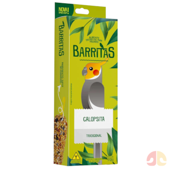 Petisco Barrita Zootekna Tradicional para Calopsitas 70g - Imagem principal