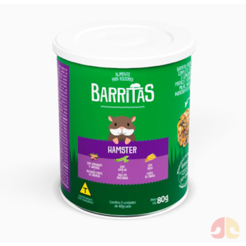 Petisco Barritas Zootekna 80g para Hamster e Outros Roedores - Imagem principal