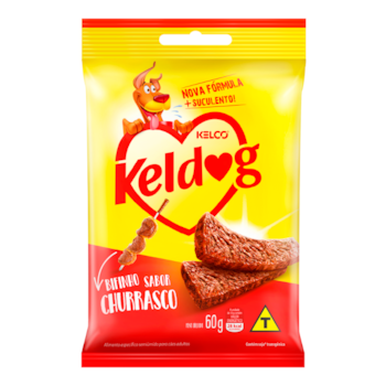 Petisco Bifinho Keldog Churrasco 60gr para Cães - Imagem principal