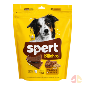 Petisco Bifinho Spert Cães Adultos 400g Carne e Cereais - Imagem principal