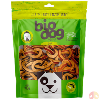 Petisco Biodog Gourmet Loop para Cães Adultos 100g - Imagem principal