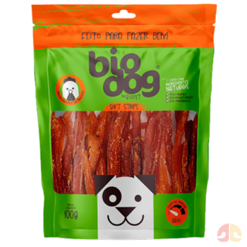 Petisco Biodog Gourmet Soft Strips para Cães Adultos 100g - Imagem principal
