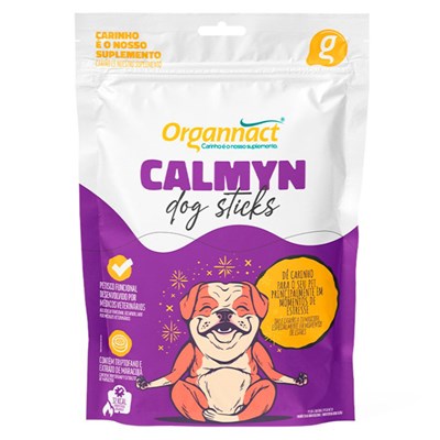 Petisco Calmyn Dog Sticks Organnact para Cães 160gr