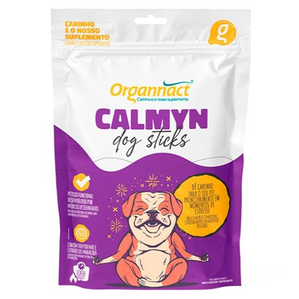 Petisco Calmyn Dog Sticks Organnact para Cães 160gr