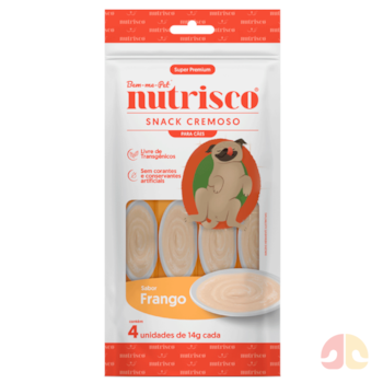 Petisco Cremoso Nutrisco para Cães Sabor Frango 56g - Imagem principal