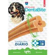 Petisco Dentabite Stick Spin Pet OnebyOne para cães de 5kg até 20kg 15g