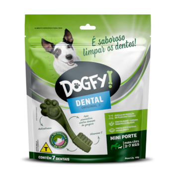 Petisco Dental DogFy 46gr Para Cães de Porte Mini com 7un - Imagem principal