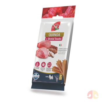 Petisco Dental N&D Quinoa Mini para Cães Porte Pequeno Sabor Cordeiro, Quinoa e Yucca 60g - Imagem principal