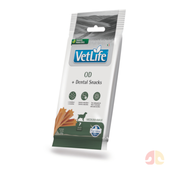 Petisco Dental Vet Life Farmina OD Maxi para Cães de Porte Médio e Grande 100g - Imagem principal