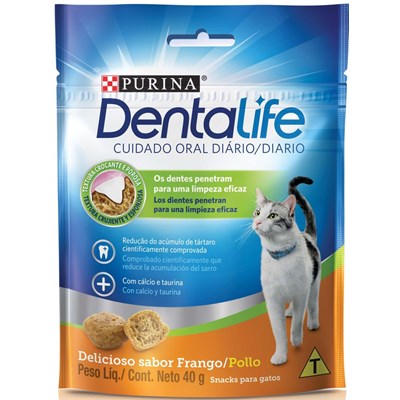 Produto Petisco Dentalife para Gatos Adultos 40gr