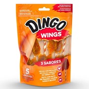 Petisco Dingo Wings 3 sabores para cachorros 5un