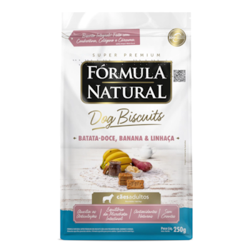 Petisco Fórmula Natural Biscoito sabor Batata Doce para Cães Adultos de Médio e Grande Porte 250gr - Imagem principal