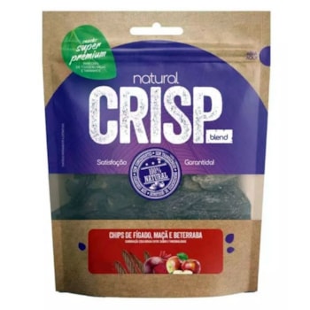 Petisco GMP Natural Crisp Chips Para Cachorro Figado, Maçã e Beterraba 100gr - Imagem principal