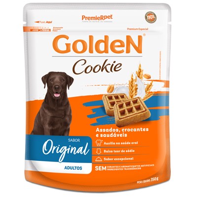 Petisco GoldeN Cookie para cachorros adultos 350g