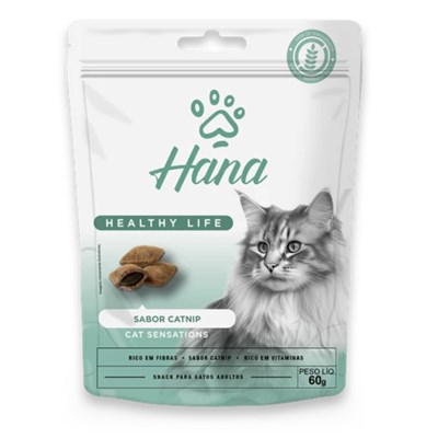 Petisco Hana Cat Sensations para Gatos 60g Sabor Catnip