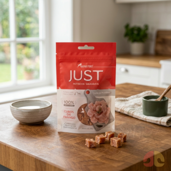 Petisco Just Cubos de Frango 55g para Cães e Gatos - Imagem principal