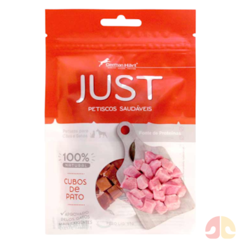 Petisco Just Cubos de Pato 55g para Cães e Gatos - Imagem principal