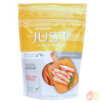 Petisco Just Slice de Frango 55g para Cães e Gatos - Imagem principal