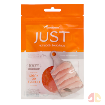 Petisco Just Steak de Frango 55g para Cães e Gatos - Imagem principal