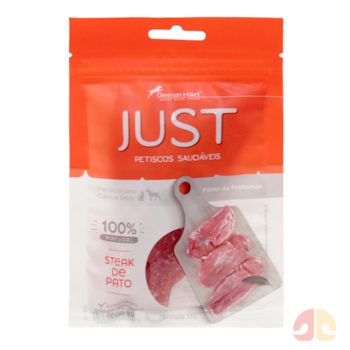 Petisco Just Steak de Pato 75g para Cães e Gatos - Imagem principal