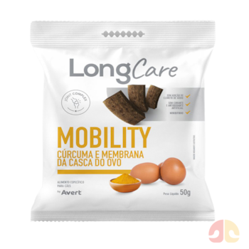Petisco LongCare Funcional Mobility para Cães Adultos 50g Sabor Cúrcuma e Membrana da Casca do Ovo - Imagem principal
