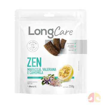 Petisco LongCare Funcional Zen para Cães Adultos 250g Sabor Maracujá, Valeriana e Camomila - Imagem principal
