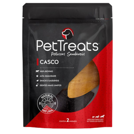 Petisco Natural Casco Bovino 2UN para Cães - Imagem principal