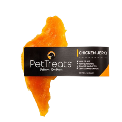 Petisco Natural Chicken Jerky 23gr 1UN para Cães Sabor Frango - Imagem principal