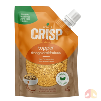 Petisco Natural Crisp Topper 80g Frango para Cães e Gatos - Imagem principal