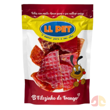 Petisco Natural Filézinho de Frango LL Pet para Cães 100g - Imagem principal