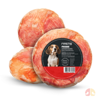 Petisco Natural Mastig Frisbee Bexiga Bovina para Cães 1 Unidade - Imagem principal