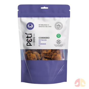 Petisco Natural Sabor Cordeiro 80g Petí Dog para Cães - Imagem principal