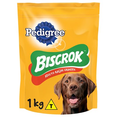 Produto Petisco Pedigree Biscrok 1kg Cães Adultos Raças Grandes