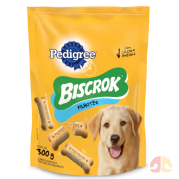 Petisco Pedigree Biscrok Cães Filhotes 300gr - Imagem principal