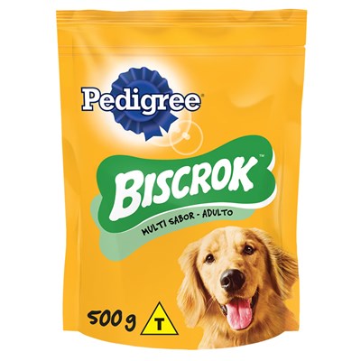 Petisco Pedigree Biscrok Multi 500gr Para Cães Adultos